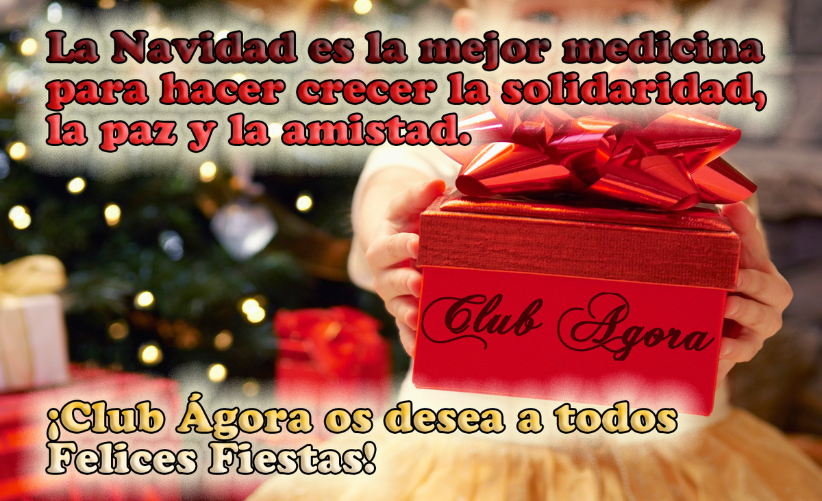 ClubAgora's tweet photo. ¡¡Felices fiestas!!

#FelizNavidad #FelicesFiestas #NavidadSolidaria https://t.co/ZAq3ZDg7tM