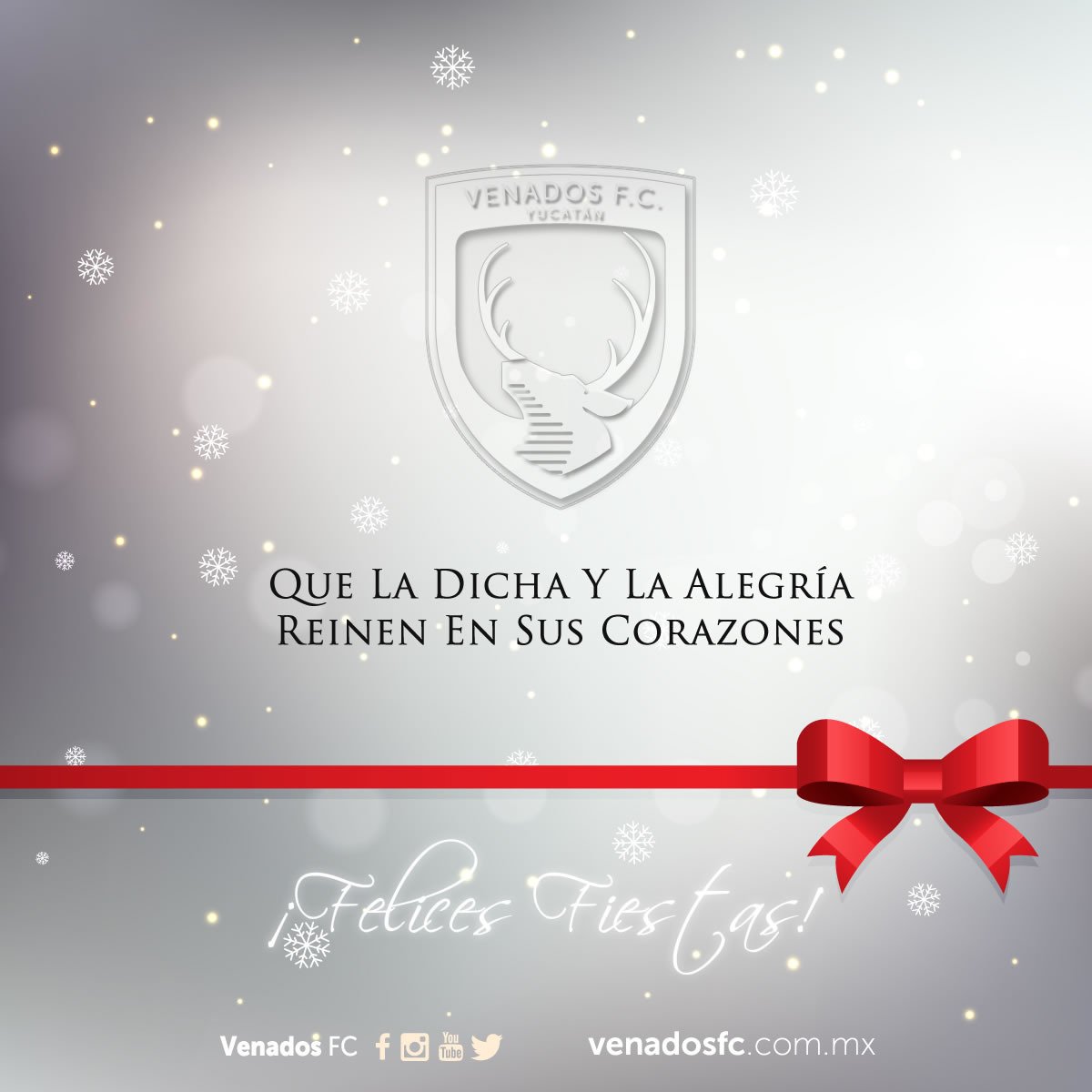 Buenos días, afición. Que tengan una maravillosa Noche Buena en compañía de su familia y amigos