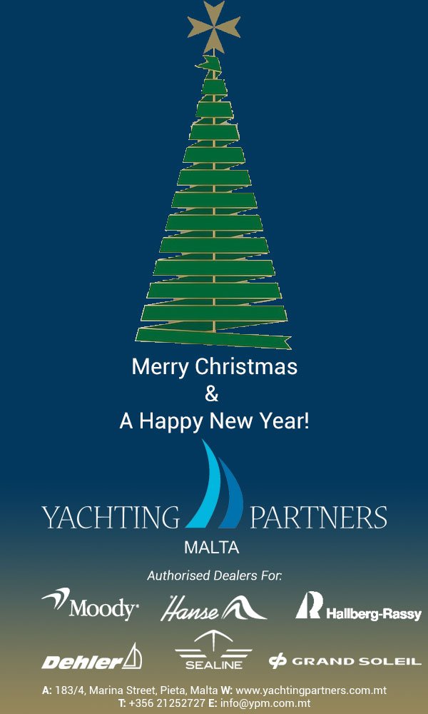 YachtingPartner's tweet photo. The team at Yachting Partners would like to wish all our esteemed clients a Merry Christmas and a Happy New Year. https://t.co/BplY7Y0kAN