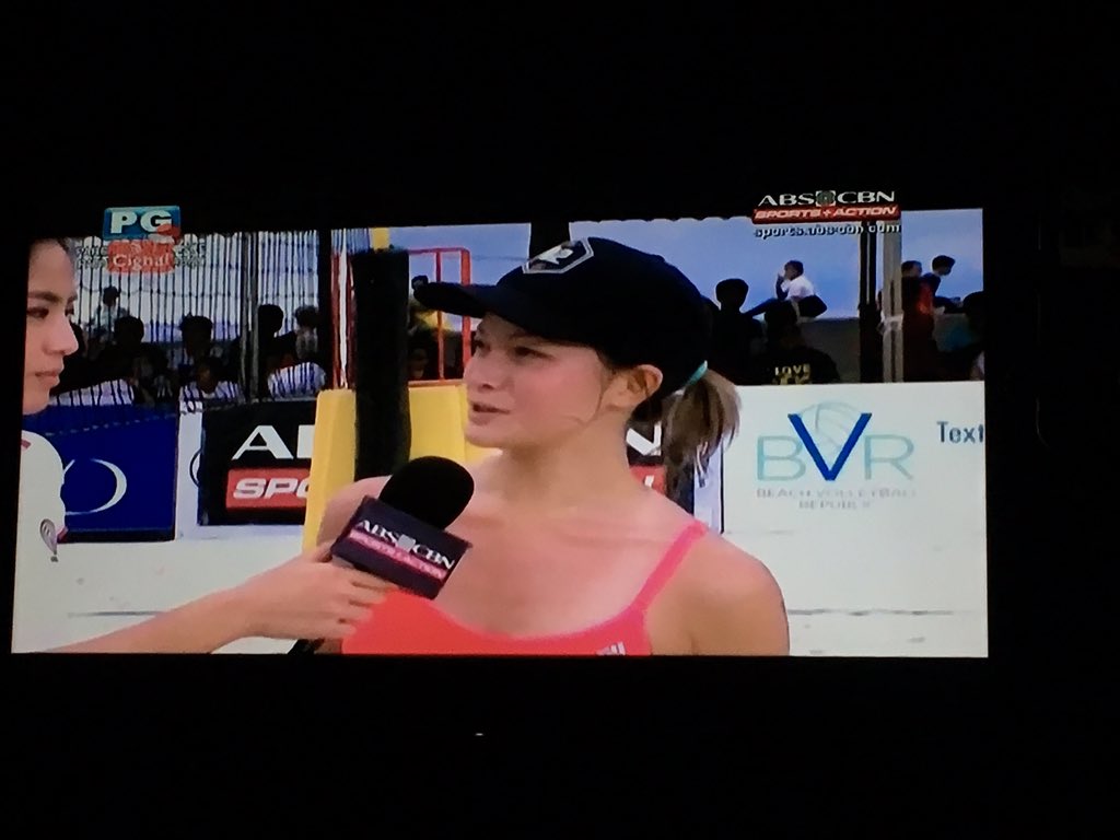beaistan's tweet photo. So weird to watch yourself on tv lol #BVROpen @bvr_ph https://t.co/xfvpKMc3Al