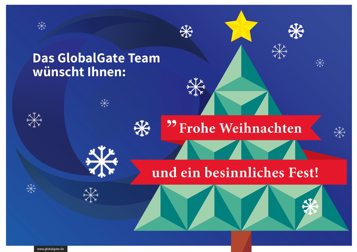_globalgate's tweet photo. Das Team der @_GlobalGate wünscht Ihnen besinnliche Weihnachten! Bis zum neuen Jahr 2016! https://t.co/cmC61nADWm