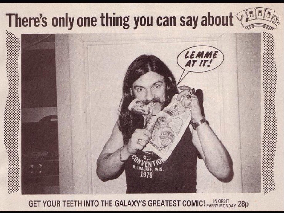 Happy 70th birthday to Lemmy Kilmister 