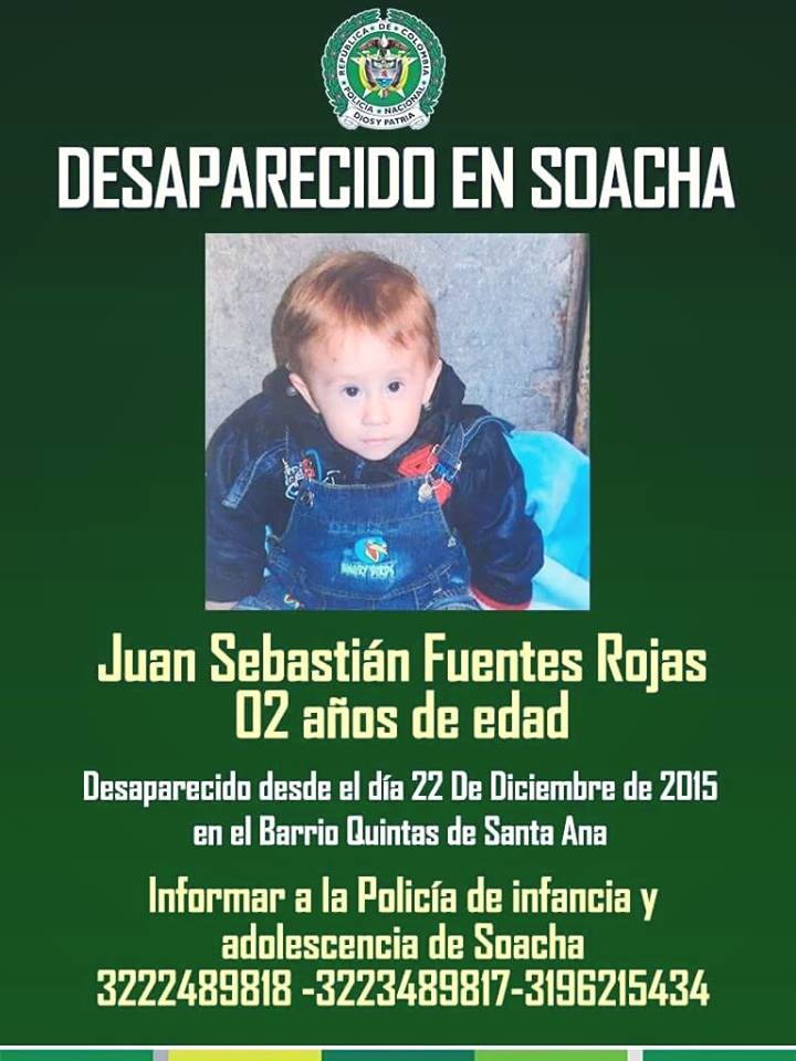 NoticiasCaracol's tweet photo. Aumentan a 60 millones recompensa por información de niño desaparecido en Soacha https://t.co/USNnWmeQFb https://t.co/L4XsRE7jNm