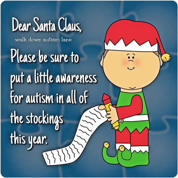 ProjectAutismUS's tweet image. #autismawareness #DearSanta