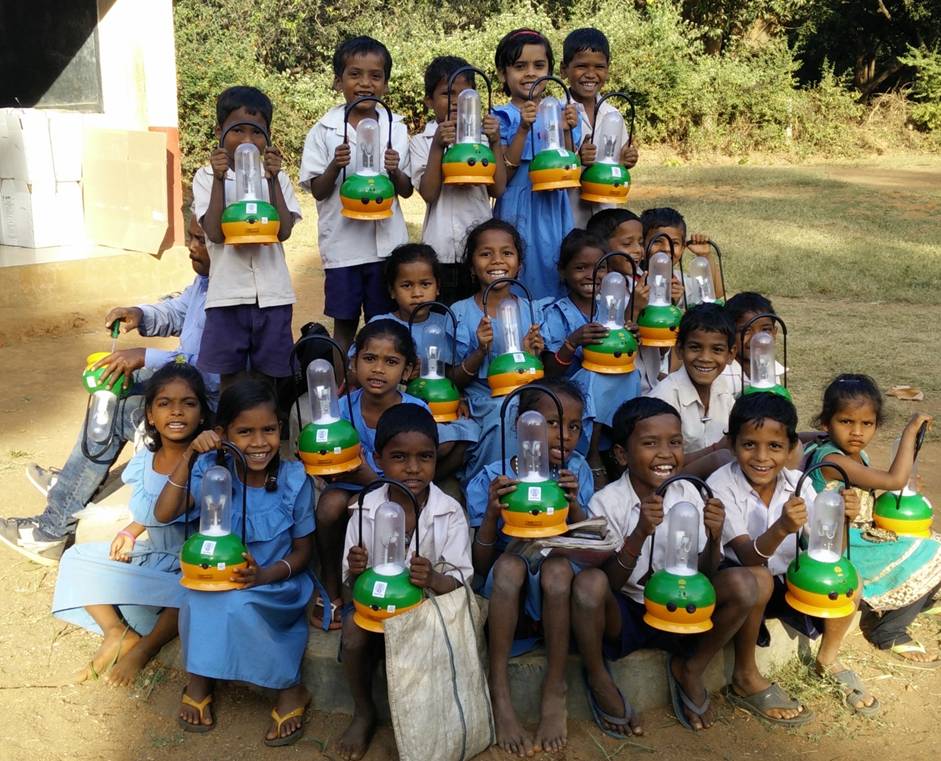 school children to benefit from a cleaner & safer lighting alternative, thanks to Power Grid's CSR initiative.