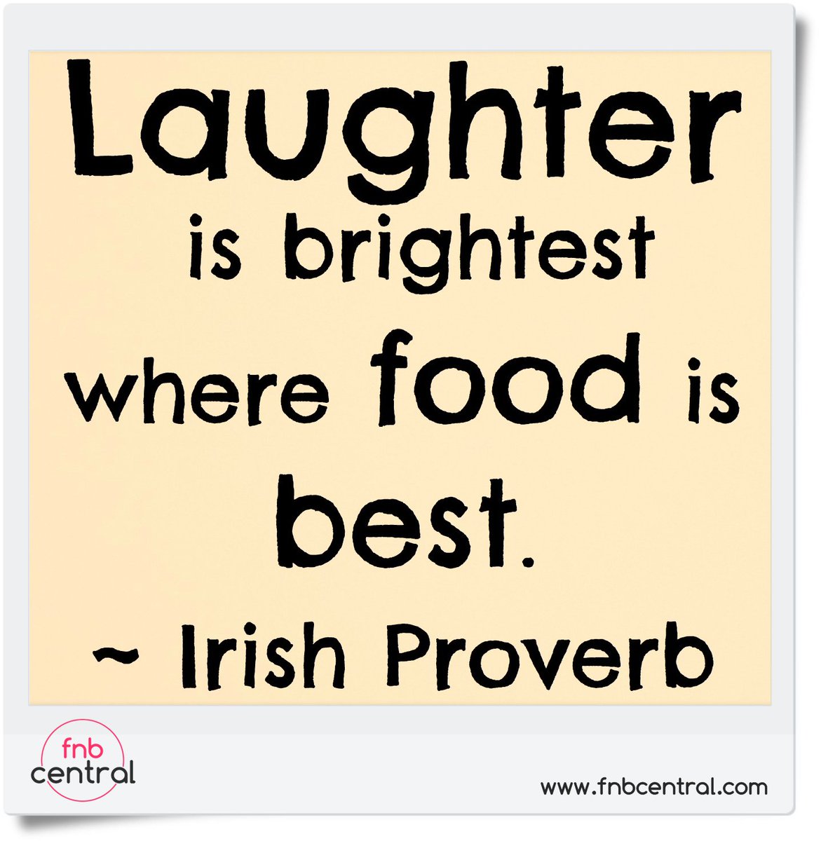 vivahorecatv's tweet photo. "Laughter is brightest where food is best"
#Food #Quotes #Sayins #Proverb #foodies #foodlover https://t.co/qZVblM9fKF