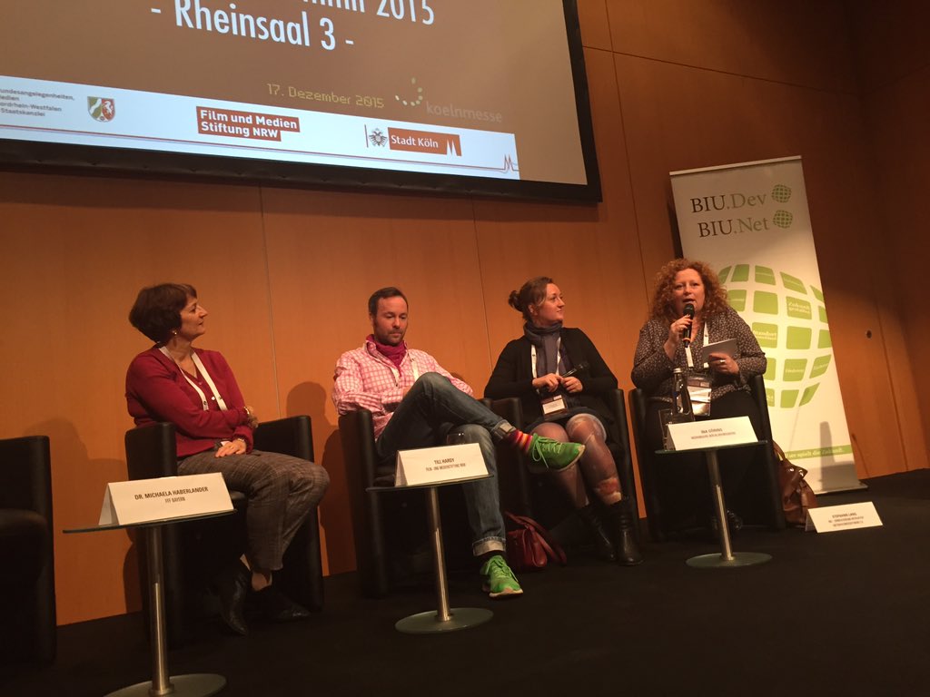 Auf dem Podium beim #dep15