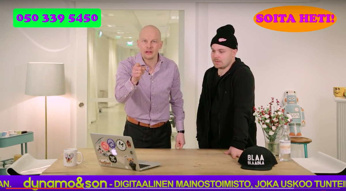 Mitä ihmettä? Verkkosivumme hakkeroitiin! dynamoson.fi