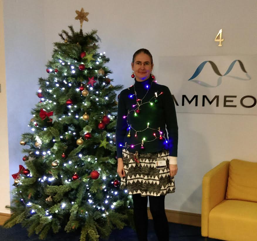 ammeon's tweet image. Some pics of our lovely #ammeon staff getting into the Festive spirit and of very deserving best dressed winner