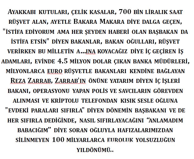 okuryazarlar's tweet photo. Bugün #17Aralık! https://t.co/u6NNDCTEQI