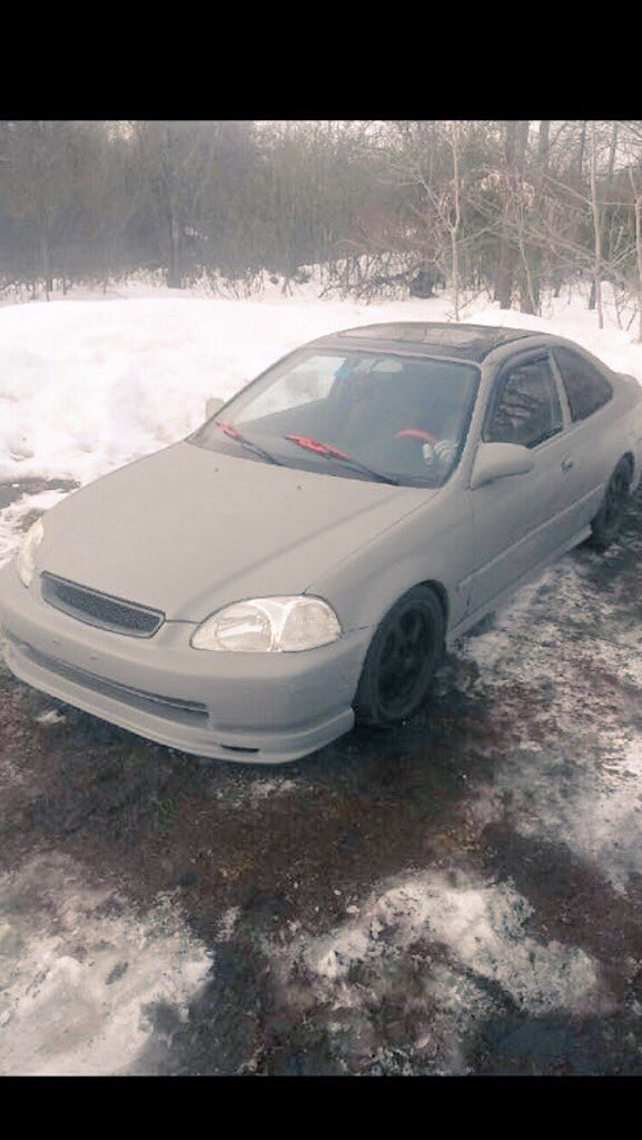Skinzdogg's tweet photo. #ProjectCivic #EK #VTEC #Civic #TheLowLife #Low #TeinSprings #SingleCam #D16 #Honda #Coupe #Love #6ThGen https://t.co/nDhTZAQALR