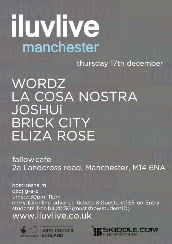 Fitz_LCN's tweet photo. Tonight!!! #LaCosaNostra return to @iluvlive @ILUVLIVEMCR for the Best Acts Of 2015 showcase.. https://t.co/OS07SZ54N5