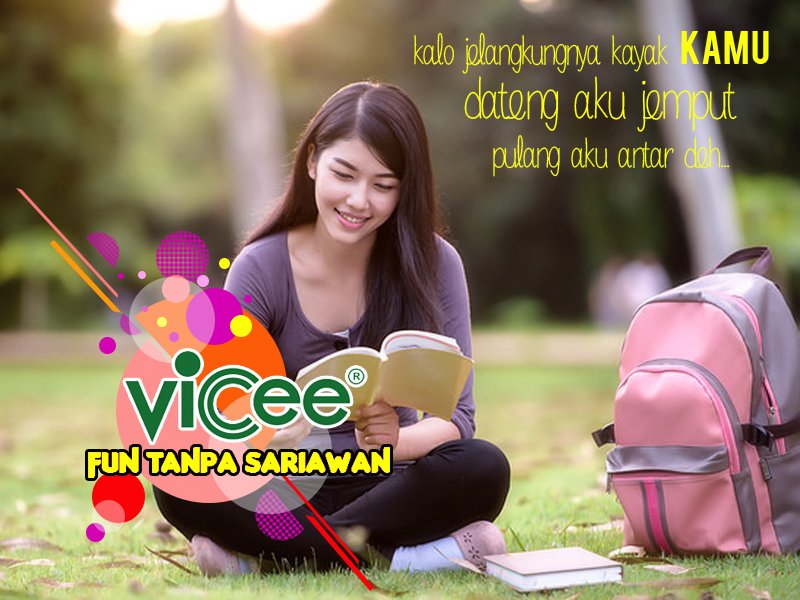 YoungPeopleID's tweet photo. Jangan ngaku raja gombal klo belum ikutan #FunWithVicee. Total hadiah jutaan rupiah bisa lo bawa pulang!!.@vicee_id https://t.co/wir27h3zh5