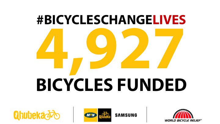 Qhubeka tweet picture