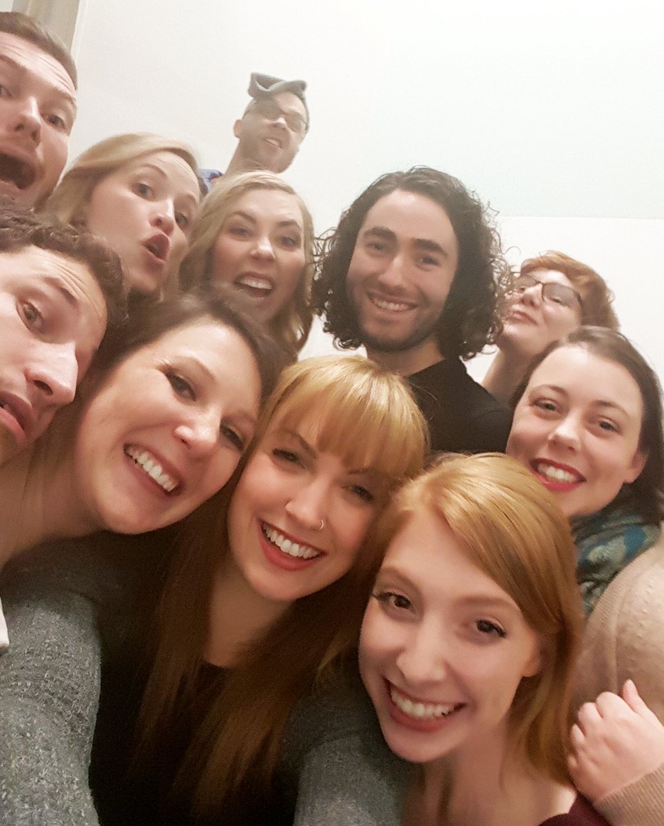 OffKeyImprov's tweet photo. Anything can happen when you're improvising a musical. Even your pants ripping. Happy opening night! #LoveMusically https://t.co/umrNYSaRS2
