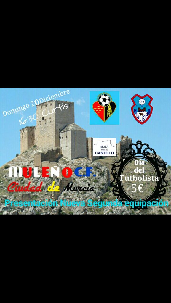 El próximo domingo todos #ConLosNuestros #DiaDelFutbolista #5€ #NoTeLoPierdas