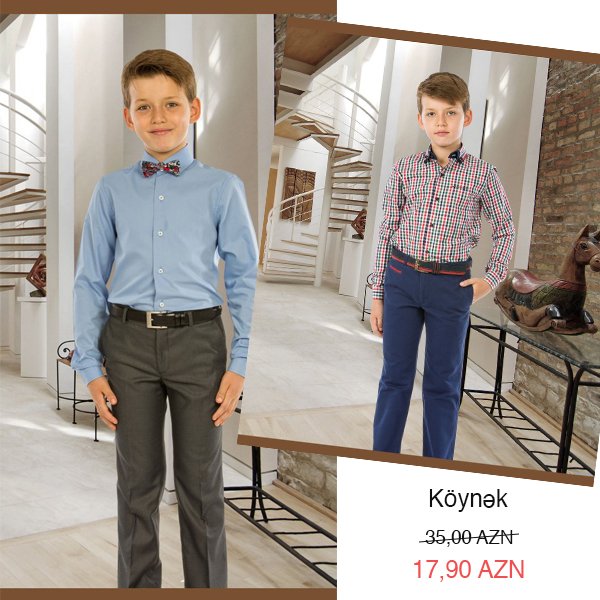 Balaca dəbli bəylər üçün Tugi Kids kampaniyası yalnız VipBrands-də! DƏRHAL BAX: bit.ly/1RTuH5B