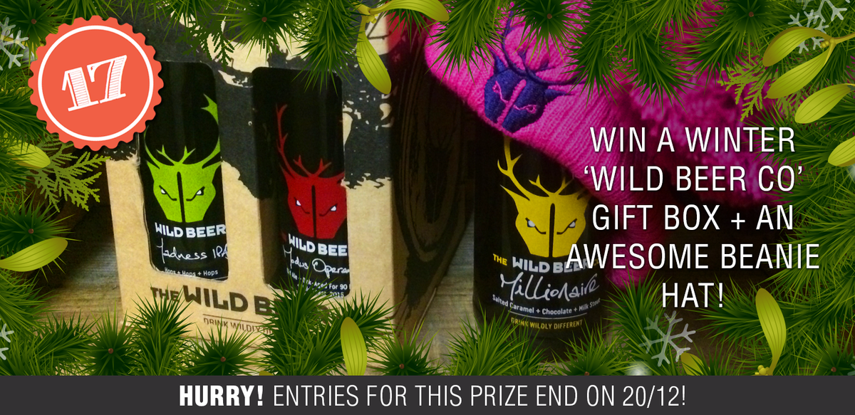 Flavourly's tweet photo. #WIN some Winter #CraftBeer from Wild Beer Co! ⛄️🎁
Follow @Flavourly + @WildBeerCo then RT to enter the #GIVEAWAY! 🎅 https://t.co/5NuAZxTWKK