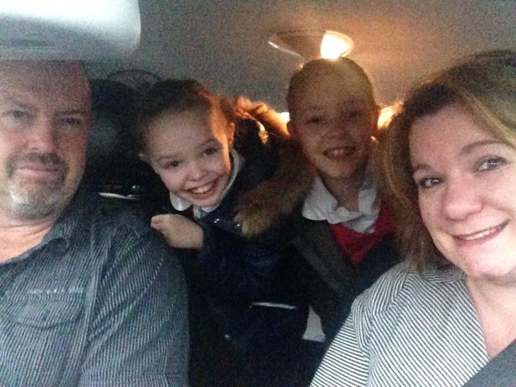 misscopeman's tweet photo. We love it when Daddy is home #schoolrun #crazystepmum #lowashprimary https://t.co/Rj5wjMoswn