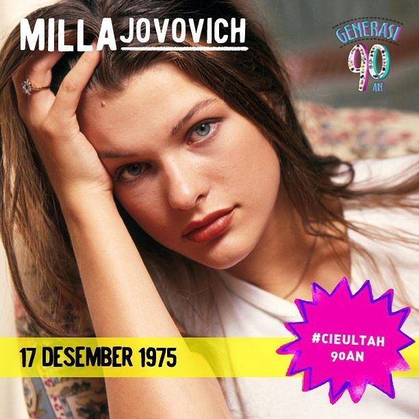  man, kalian samaan \"Generasi90an: Happy Birthday mba Milla Jovovich 