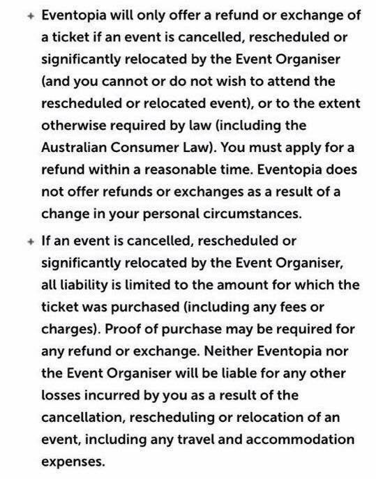 talishaaaa's tweet photo. @eventopia I WANT my refund. By law you have to refund us! @soundwavefest https://t.co/UQTDGHSFK3