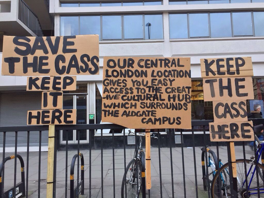 Look at this so much solidarity form London's artists this work by Peter Liversidge