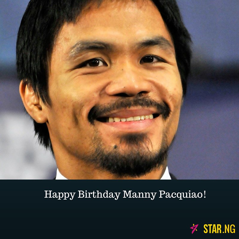 Happy Birthday Manny Pacquiao! 