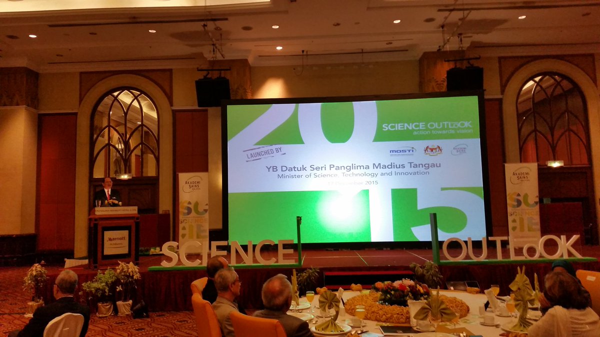 sveltesagacious's tweet photo. Launching of Science Outlook #actiontowardsvision #mosti2015 @MyMOSTI @AkademiSains @WTangau @NoorulAinur https://t.co/IsYiQBYcYi