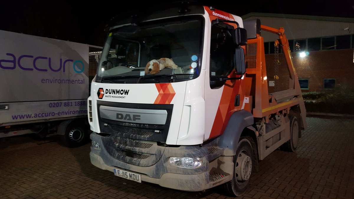 signtec_ltd's tweet photo. Dunmow Waste have a new look. Make sure you keep an eye out for them. #fresh #wrap https://t.co/lc9Qbnj6eK