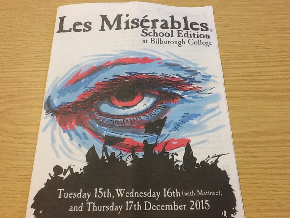BilboPrincipal's tweet photo. Outstanding, professional standards @BilbsLesMis performance last night @BilboroughCol https://t.co/HMyMpyTXQg