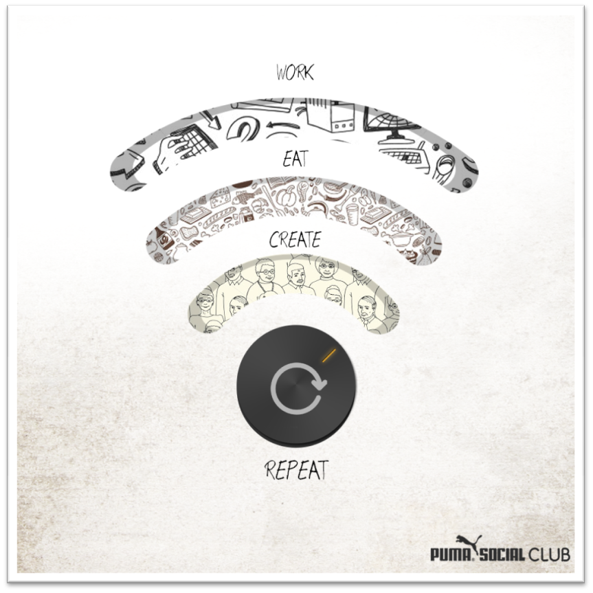 PUMASocialClub's tweet photo. Monday to Saturday between 11 am and 5pm at only Rs. 400 - Your cow-working space - The Den at PSC. https://t.co/gc0YYFQyG9