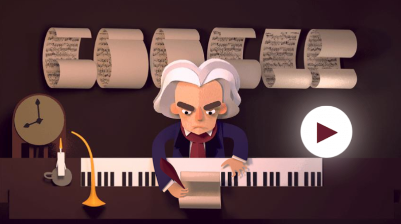 mia_halla's tweet image. Awesome #GoogleDoole in honor of #LudwigvanBeethoven&apos;s birthday! #HappyBirthdayBeethoven

@szilviade @gnorth