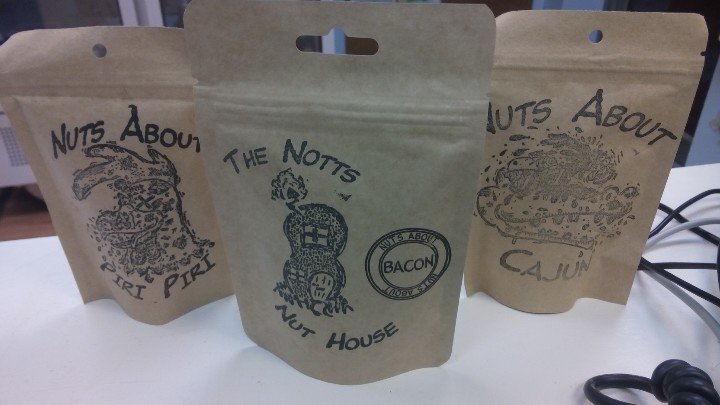 VSpotVeganShop's tweet photo. Great news! We now stock all @nutsaboutbacon flavours of nuts #nutsaboutbacon #nutsaboutcajun #nutsaboutpiripiri https://t.co/WGX9VaMDpY