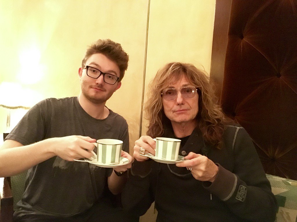Having Tea with my Beloved Son...:)