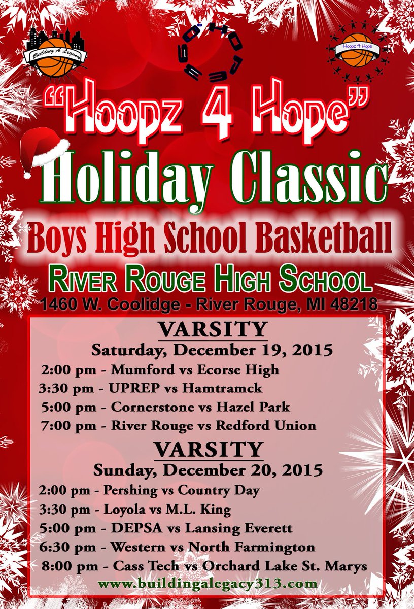 IBCDatruth's tweet image. Also Added!!!
Saturday Dec 19, 2015
8:30pm
UD Jesuit vs Allen Academy