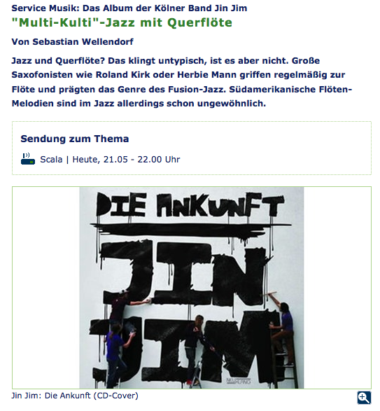 bauer_studios's tweet photo. Jin Jim heute abend auf @wdr5 !
#Flöte #Querflöte #Jazz #Neuklang https://t.co/LES0VAkHR7