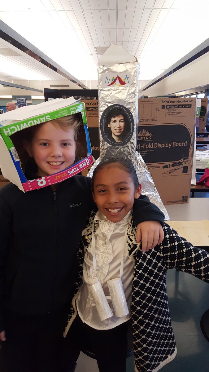 RogersRoos's tweet photo. @NoGravityOchoa made an appearance at our third grade wax museum. https://t.co/t2TtYLrqVR