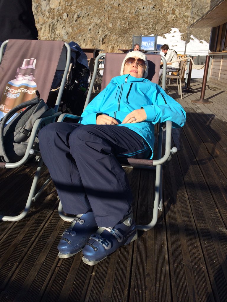 A hard day in Brévent, Chamonix <a href="/RivesArgentiere/">Rives d'Argentiere</a> @TelegraphSki <a href="/SamanthaVickers/">Samantha Vickers</a>