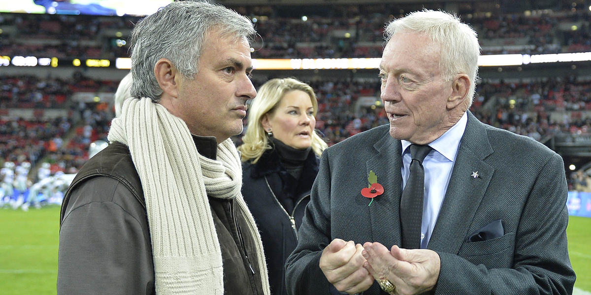 José Mourinho to switch sports next year...?

Jason Garrett - watch out! 😉