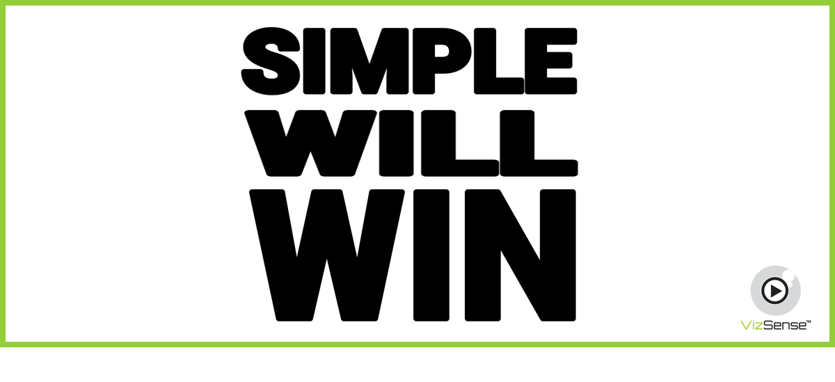 VizSense's tweet photo. Digital Summit Dallas Learnings, "Simple Will Win", #Video from CEO @joniadonisi https://t.co/qgGLRL0TKu #DDSum15 https://t.co/xSXOQefehi