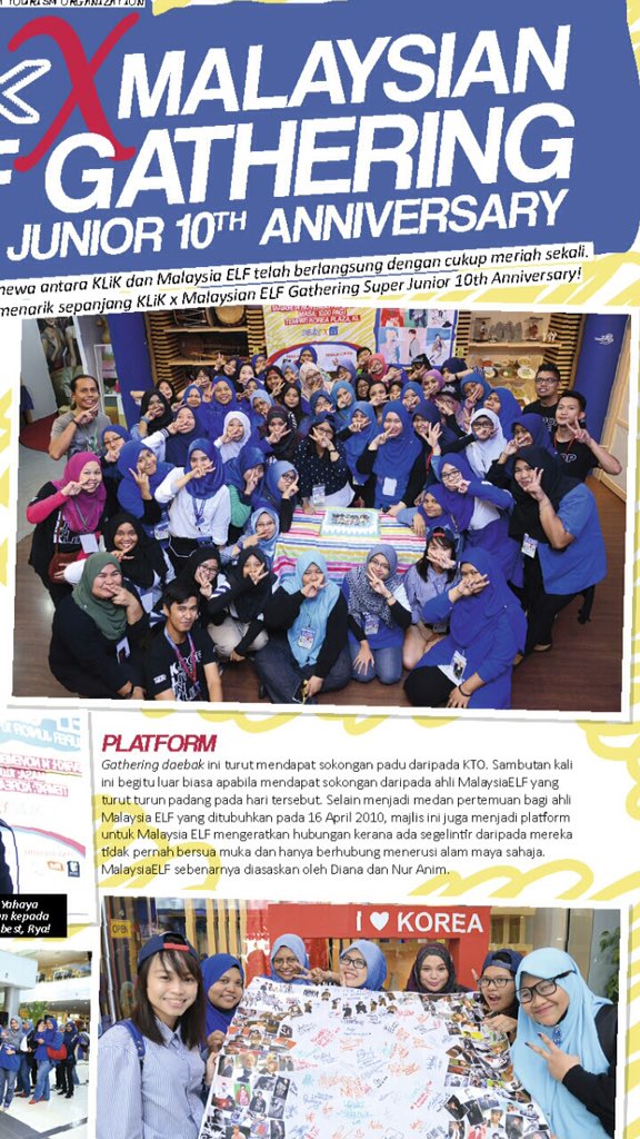 Dont forget to get KLIK Magazine Dec issue! Story about our 10th Anniversary celebration is there! Here teasers 🤗