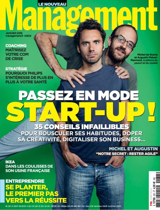 Gaëlle Ottan fondatrice de Myexperteam interviendra dans le magazine Management de Janvier 2016 pour parler startup!