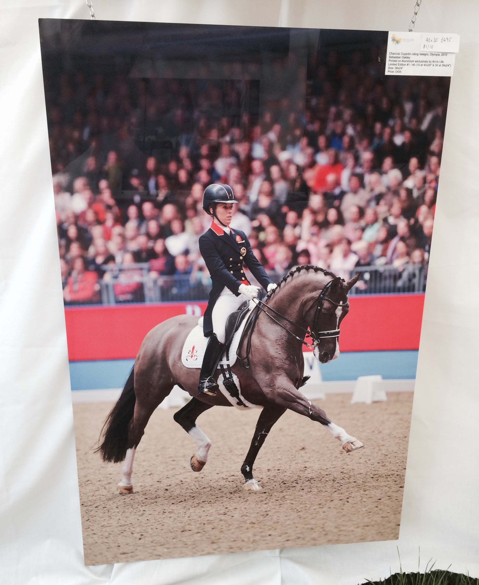 ArtToLifeLtd's tweet photo. *SALE* Amazing "3D" #Peruso aluminium #wallprint 36x24" of @CSJDujardin @olympiahorse only £250 ono #OlympiaHorse https://t.co/LCs8yvcdUt