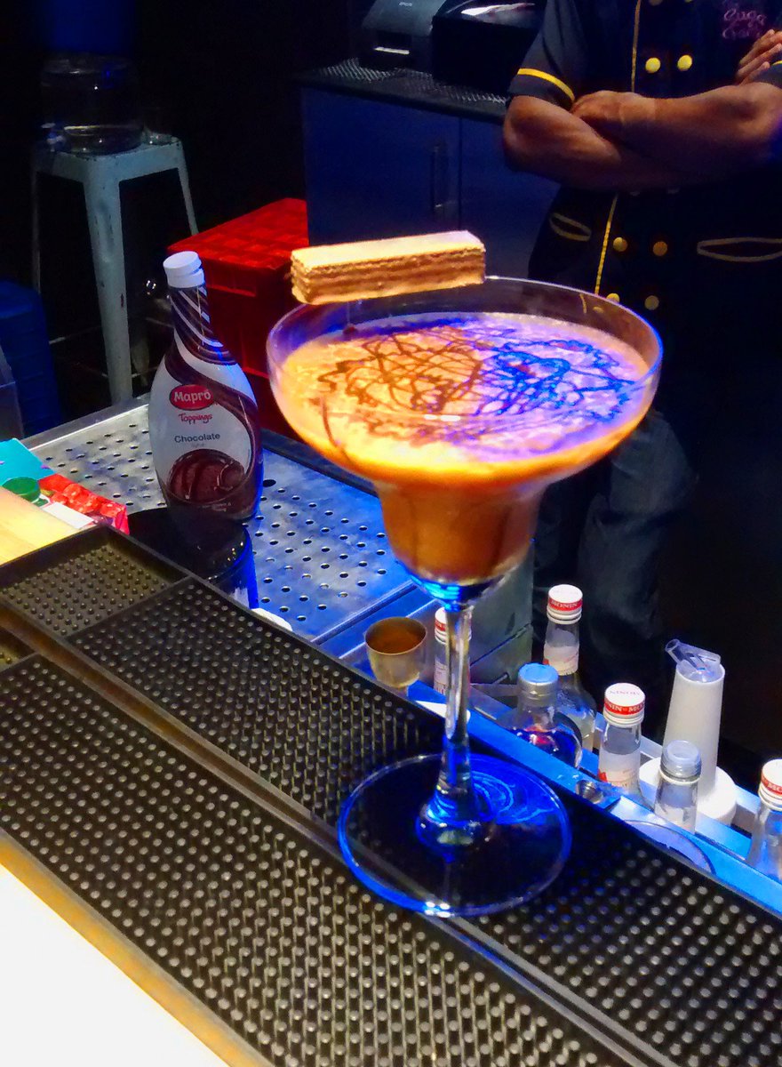 burrp's tweet image. #Bangalore #bcontest Q3: Guess the cocktail @SugarFactoryBlr . Is it #ChocolateFactory or #FeelMeUpSugarFactory