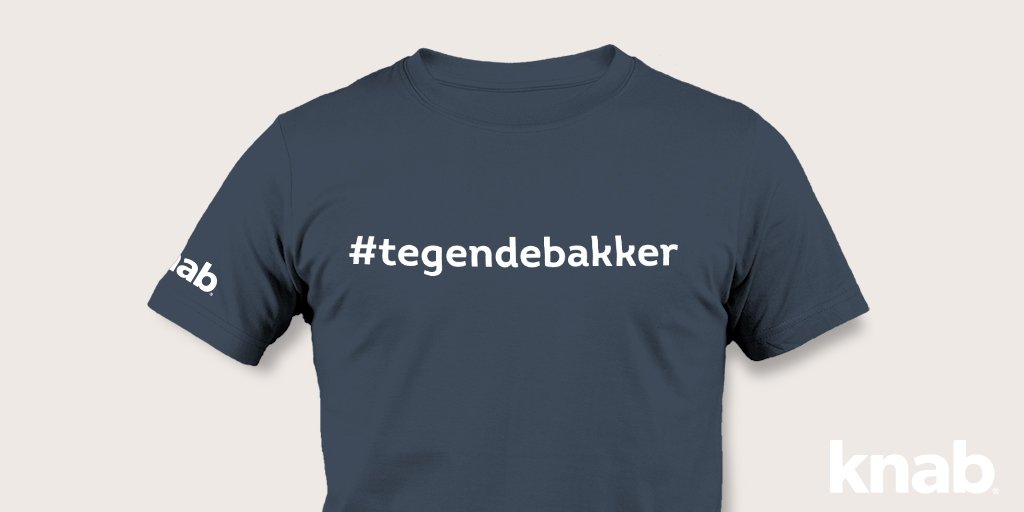 knab_nl's tweet image. Wij dragen zzp’ers een warm hart toe. Daarom geven we 250 #tegendebakker shirts weg. Reply met je shirtmaat en win!