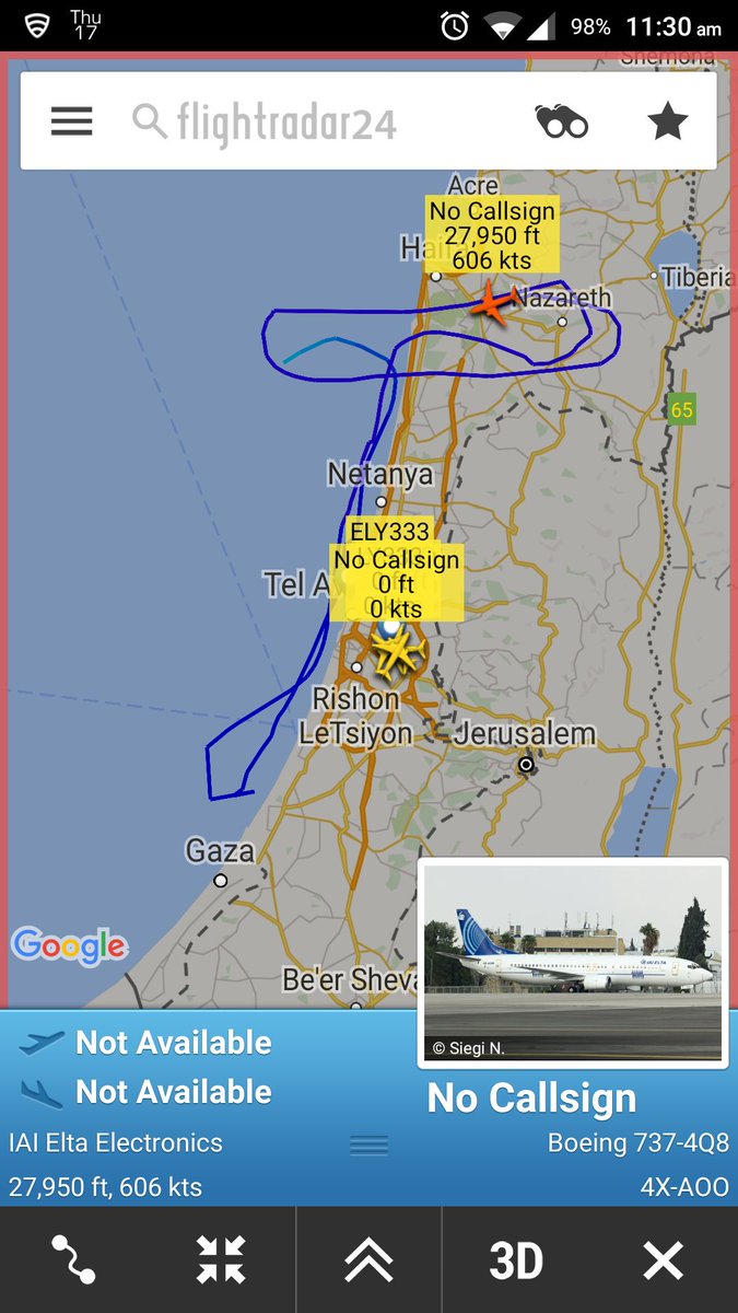 CivMilAir's tweet photo. #4XAOO No Callsign https://t.co/Z0ZMtrlLXP https://t.co/QbSLKGXr7j