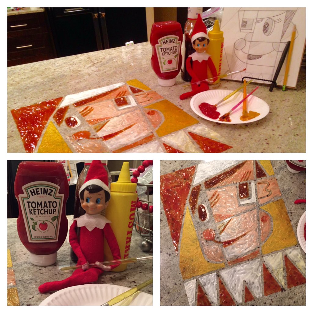 TrixieDoesXmas's tweet photo. Day 17: Self Portrait by Pablo 'Trixie' Picasso #IPaintByNight #KetchupIsAPrimaryColor #Trixie2015 @HeinzKetchup_US https://t.co/fvqI0Z4CHc
