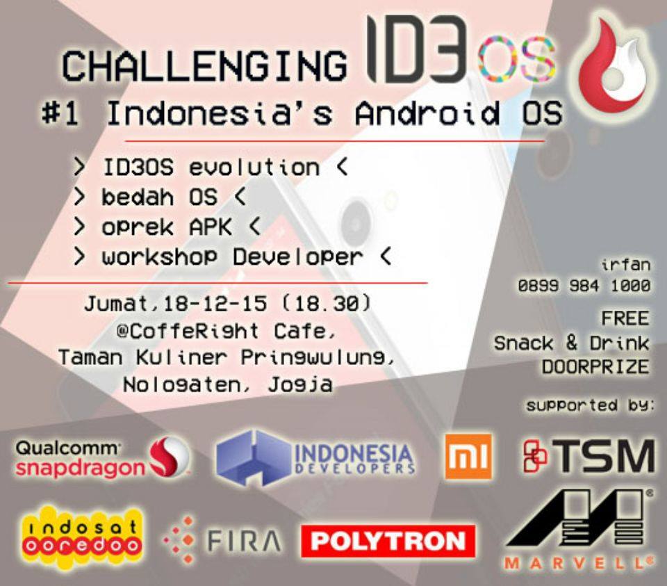 Bsk dtg yuk di acara Challenging ID3OS jam 18:30. Lokasi di <a href="/coffeerightid/">Coffeeright ©</a>. Peta lokasi: goo.gl/maps/VjmQ1e1VF…