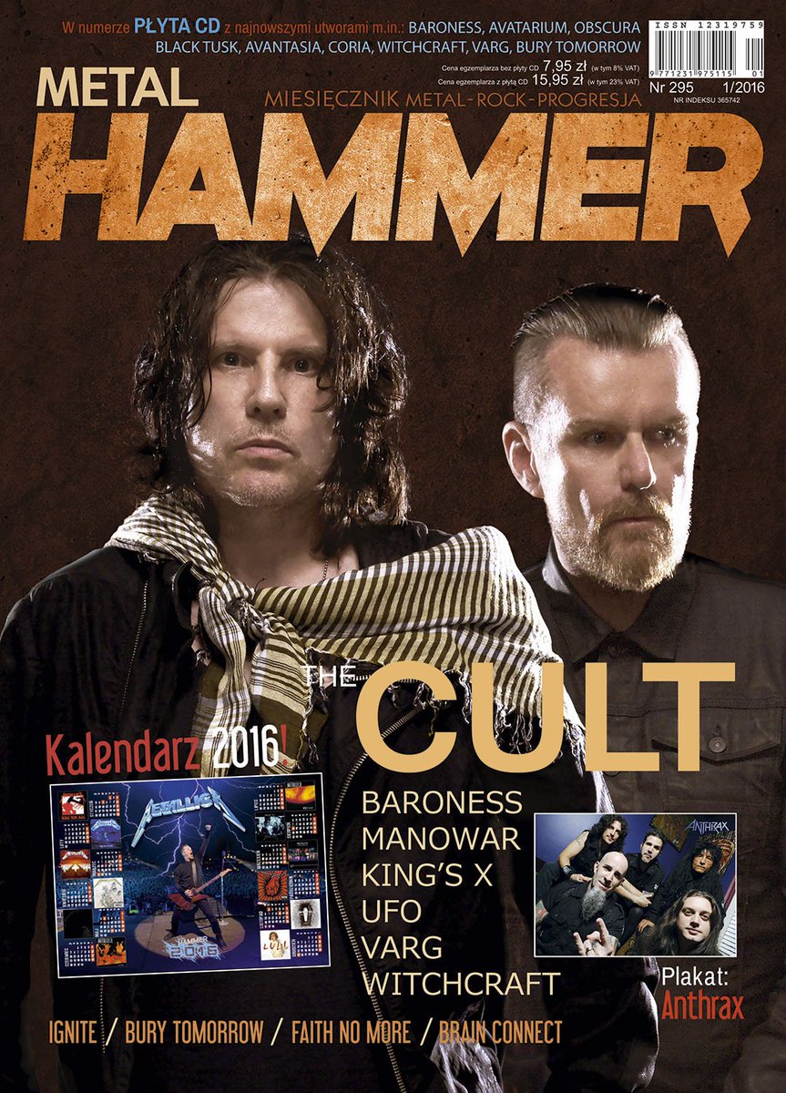 brainconnect's tweet photo. Brain Connect również i w styczniowym numerze Metal Hammer Polska. Tym razem wywiad :) #ThinkDifferent #interview https://t.co/1uSIh7yOlu
