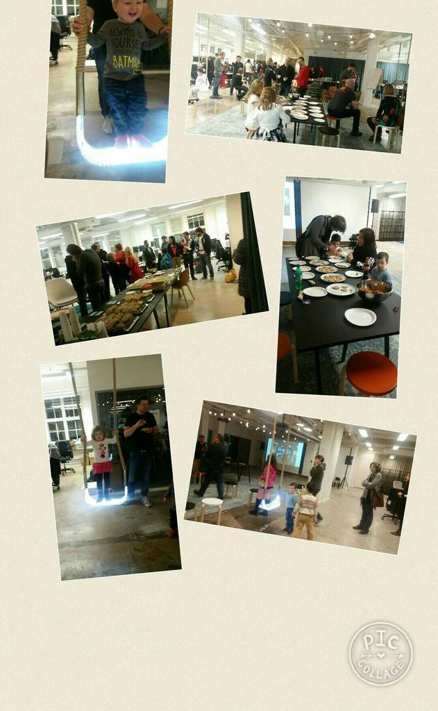 Zosonen's tweet photo. @ZalandoTech Brought our families at #Zelsinki office and had a blast!

#Zalando #family #Helsinki https://t.co/m329v9TYUw